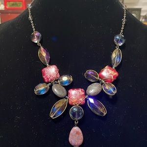 necklace stone and glass